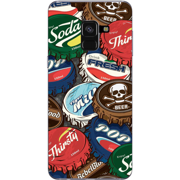 

Силиконовый чехол BoxFace Samsung A530 Galaxy A8 (2018) Drink Lids (32657-up2261)