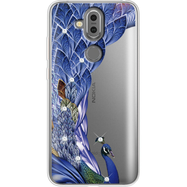 

Силиконовый чехол BoxFace Nokia 8.1 Peafowl (38204-rs7)