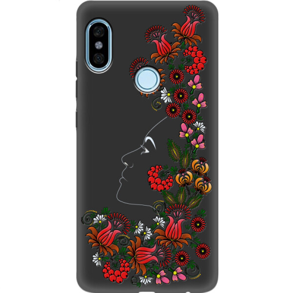 

Силиконовый чехол BoxFace Xiaomi Redmi Note 5 / Note 5 Pro 3D Ukrainian Muse (32971-bk64)