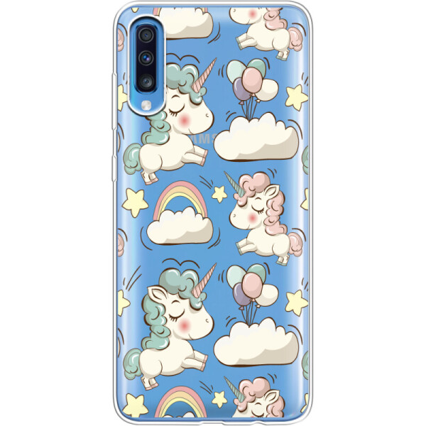 

Силиконовый чехол BoxFace Samsung A705 Galaxy A70 Unicorns (36860-cc2)