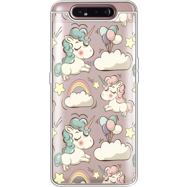

Силиконовый чехол BoxFace Samsung A805 Galaxy A80 Unicorns (37361-cc2)