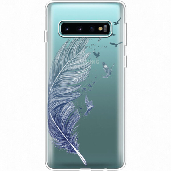 

Силиконовый чехол BoxFace Samsung G973 Galaxy S10 Feather (35853-cc38)