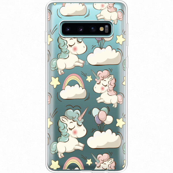 

Силиконовый чехол BoxFace Samsung G973 Galaxy S10 Unicorns (35853-cc2)