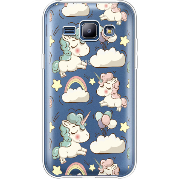 

Силиконовый чехол BoxFace Samsung J100H Galaxy J1 Unicorns (24489-cc2)