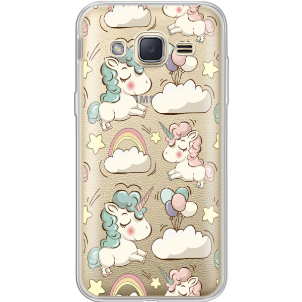 

Силиконовый чехол BoxFace Samsung J200H Galaxy J2 Unicorns (24495-cc2)
