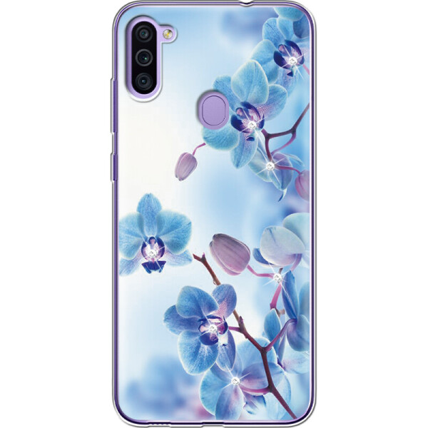 

Силиконовый чехол BoxFace Samsung M115 Galaxy M11 Orchids (39780-rs16)