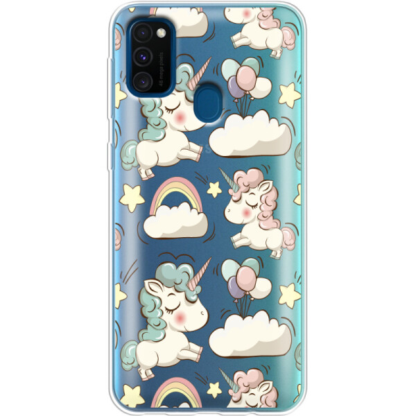 

Силиконовый чехол BoxFace Samsung M215 Galaxy M21 Unicorns (39465-cc2)