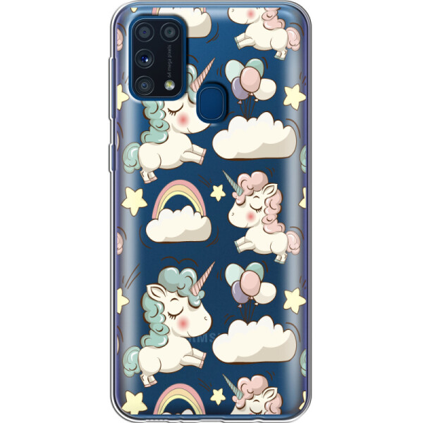 

Силиконовый чехол BoxFace Samsung M315 Galaxy M31 Unicorns (39091-cc2)