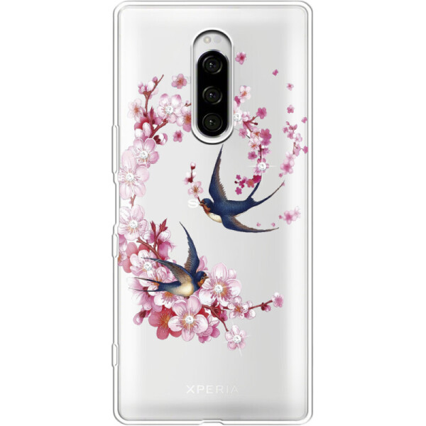 

Силиконовый чехол BoxFace Sony Xperia 1 Swallows and Bloom (36656-rs4)