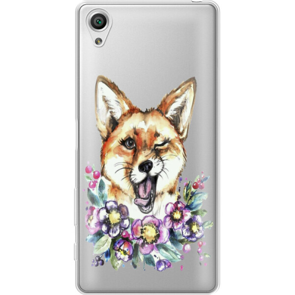 

Силиконовый чехол BoxFace Sony Xperia X F5122 Winking Fox (25305-cc13)