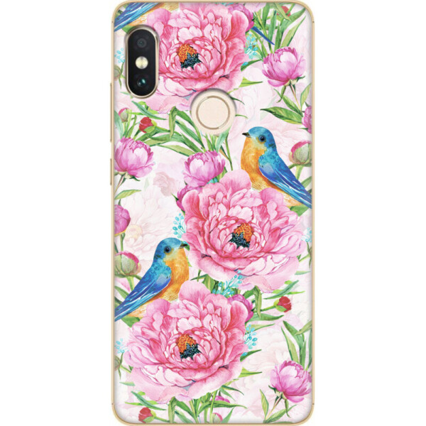 

Силиконовый чехол BoxFace Xiaomi Redmi Note 5 / Note 5 Pro Birds and flowers (32971-up2376)