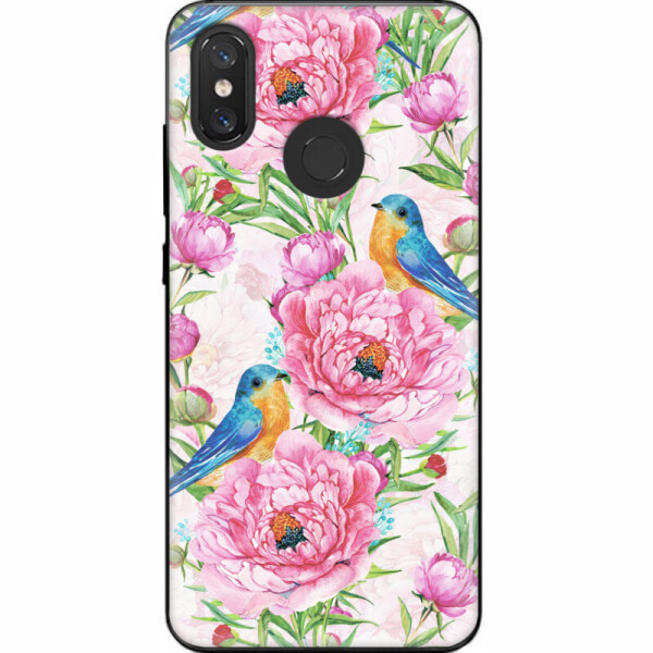 

Силиконовый чехол BoxFace Xiaomi Mi 8 Birds and flowers (34037-up2376)