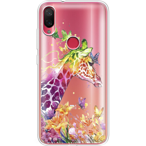 

Силиконовый чехол BoxFace Xiaomi Mi Play Colorful Giraffe (36652-cc14)
