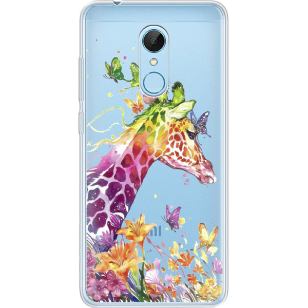 

Силиконовый чехол BoxFace Xiaomi Redmi 5 Colorful Giraffe (32520-cc14)