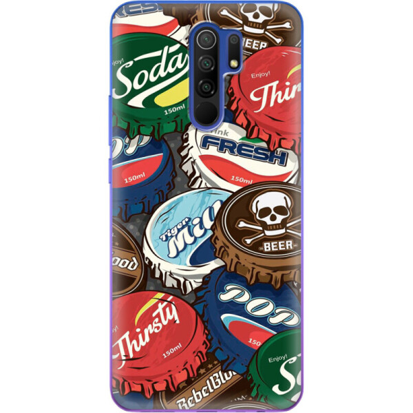 

Силиконовый чехол BoxFace Xiaomi Redmi 9 Drink Lids (40233-up2261)