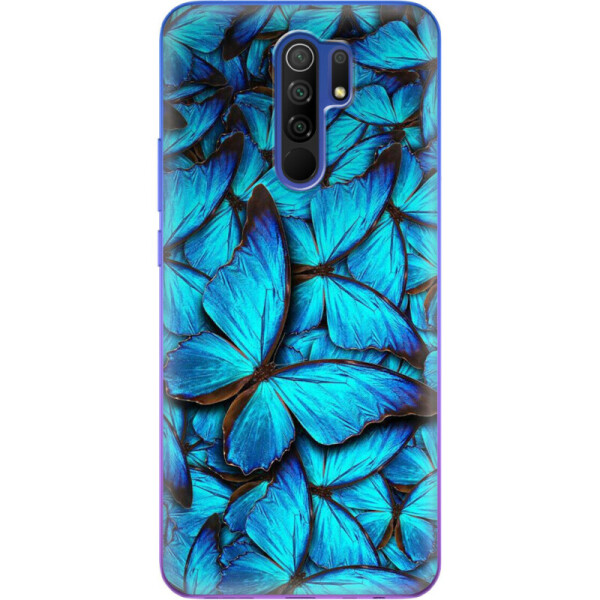 

Силиконовый чехол BoxFace Xiaomi Redmi 9 лазурные бабочки (40233-up1550)