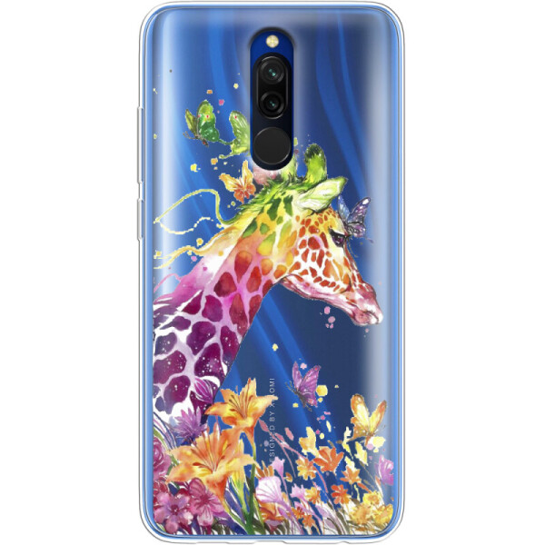 

Силиконовый чехол BoxFace Xiaomi Redmi 8 Colorful Giraffe (38411-cc14)