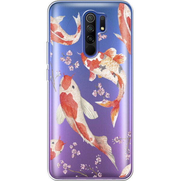 

Силиконовый чехол BoxFace Xiaomi Redmi 9 Japanese Koi Fish (40233-cc3)