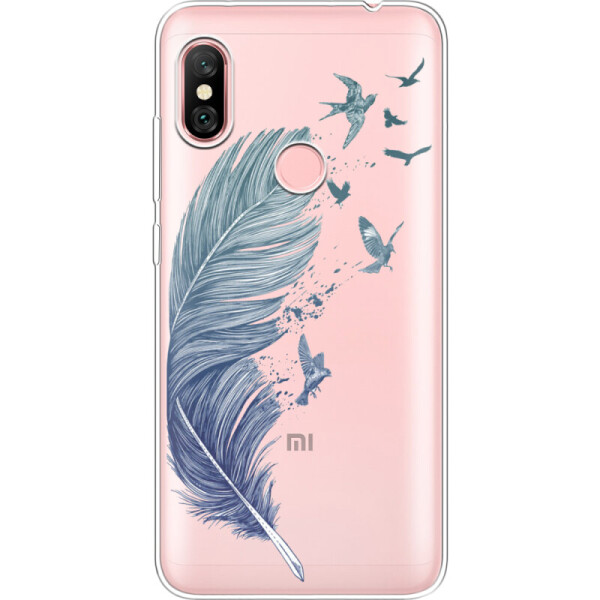 

Силиконовый чехол BoxFace Xiaomi Redmi Note 6 Pro Feather (35452-cc38)