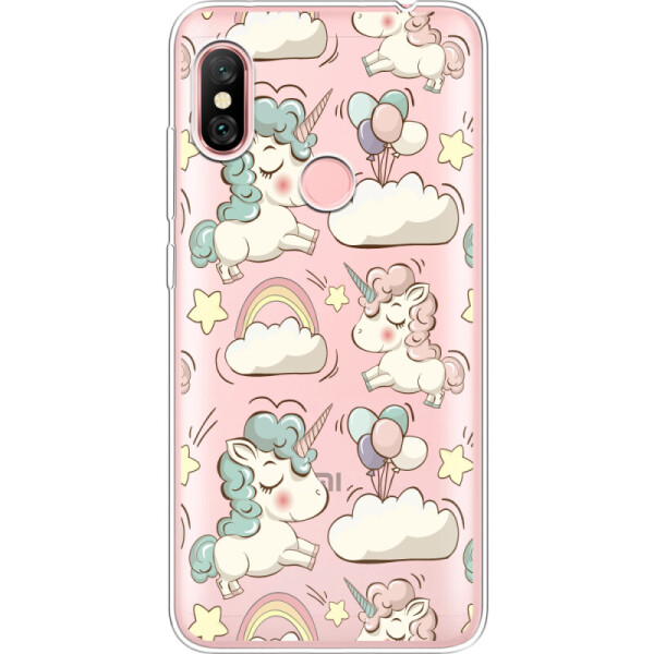 

Силиконовый чехол BoxFace Xiaomi Redmi Note 6 Pro Unicorns (35452-cc2)