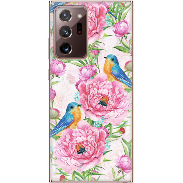 

Силиконовый чехол BoxFace Samsung N985 Galaxy Note 20 Ultra Birds and flowers (40573-up2376)