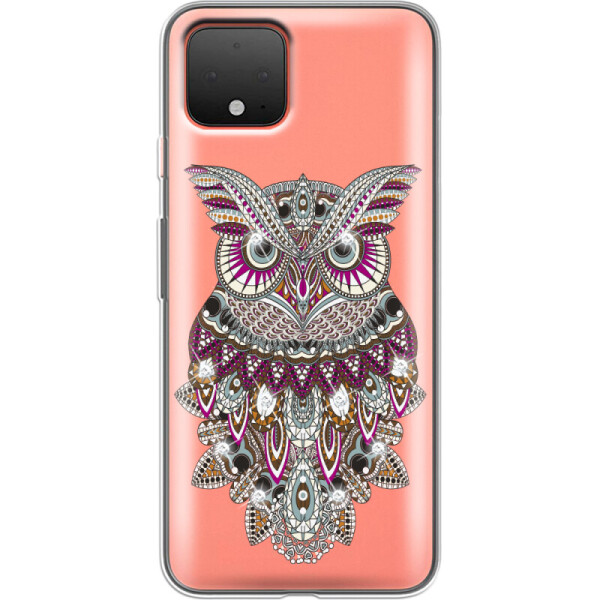 

Силиконовый чехол BoxFace Google Pixel 4 Owl (38487-rs9)