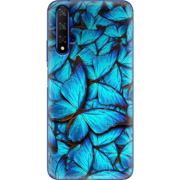 

Силиконовый чехол BoxFace Huawei Honor 20 лазурные бабочки (37632-up1550)