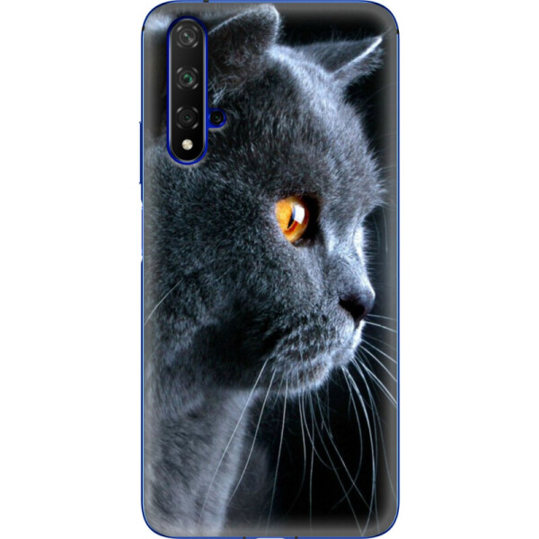 

Силиконовый чехол BoxFace Huawei Honor 20 English cat (37632-up1346)