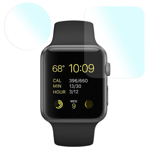 

Противоударная защитная пленка BoxFace Apple Watch 38mm Прозрачная Передняя и задняя (32409)
