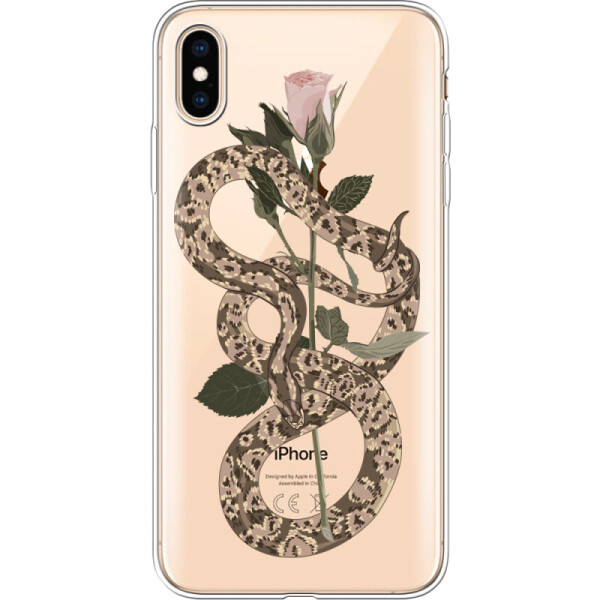 

Силиконовый чехол BoxFace Apple iPhone XS Max Glamor Snake (35321-cc67)