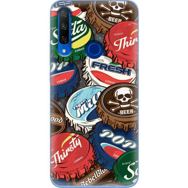 Силиконовый чехол BoxFace Huawei Honor 9X Drink Lids (37996-up2261)
