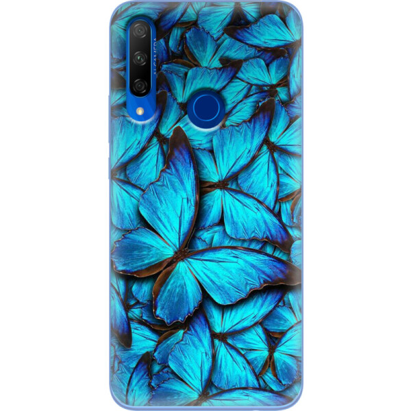

Силиконовый чехол BoxFace Huawei Honor 9X лазурные бабочки (37996-up1550)