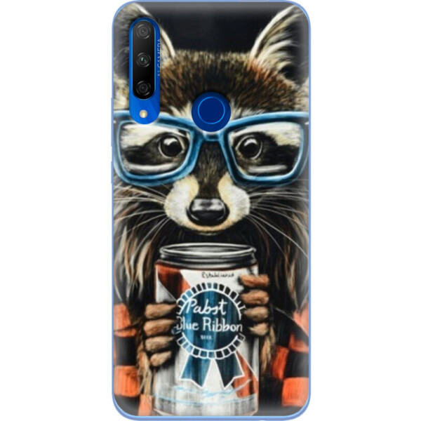 

Силиконовый чехол BoxFace Huawei Honor 9X Енот с банкой (37996-up1333)