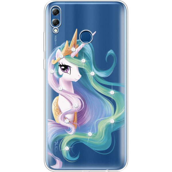

Силиконовый чехол BoxFace Huawei Honor 8x Max Unicorn Queen (35631-rs3)