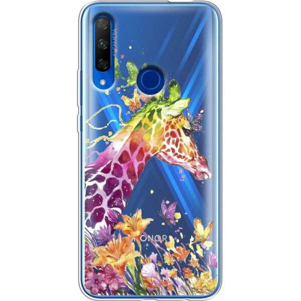 

Силиконовый чехол BoxFace Huawei Honor 9X Colorful Giraffe (37996-cc14)