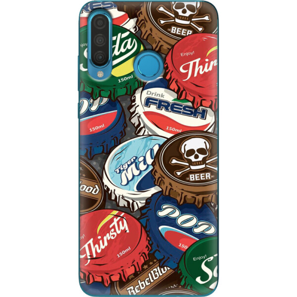 

Силиконовый чехол BoxFace Huawei P30 Lite Drink Lids (36871-up2261)