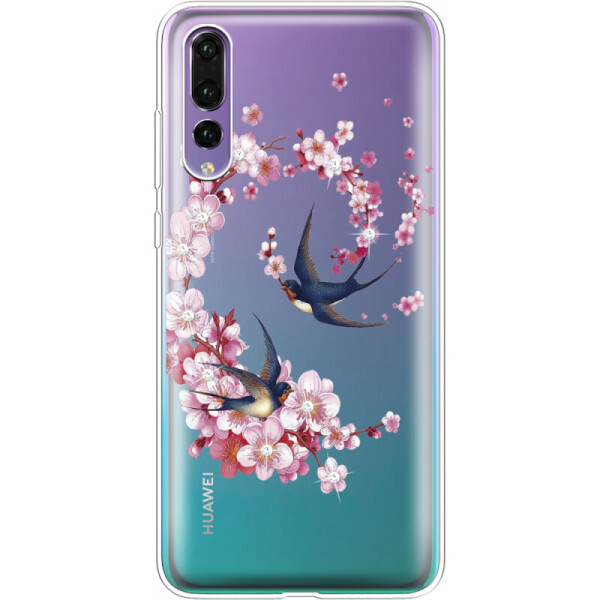 

Силиконовый чехол BoxFace Huawei P20 Pro Swallows and Bloom (33498-rs4)