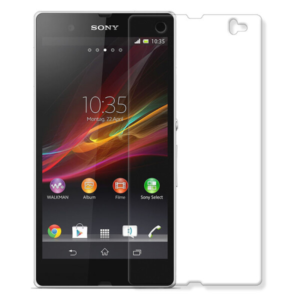 

Противоударная защитная пленка BoxFace Sony Xperia Z C6603 Прозрачная Передняя и задняя (38315)