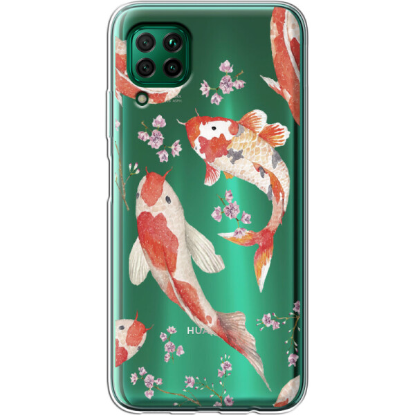 

Силиконовый чехол BoxFace Huawei P40 Lite Japanese Koi Fish (39379-cc3)