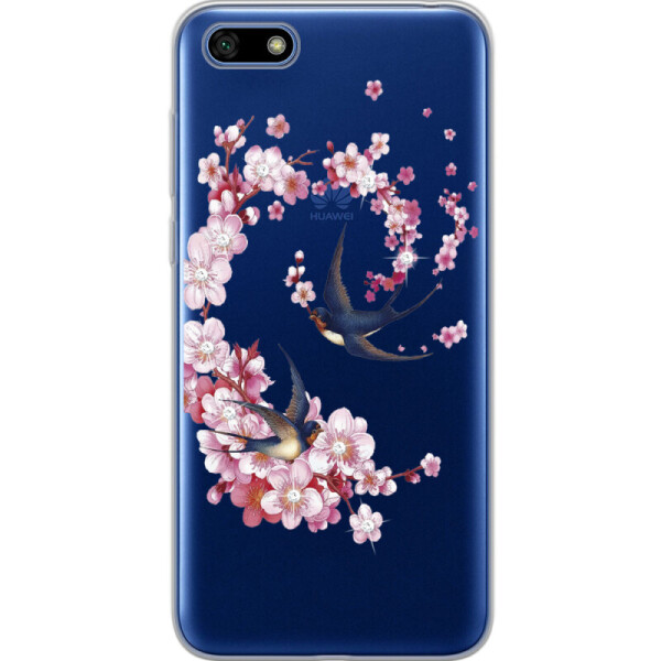 

Силиконовый чехол BoxFace Huawei Y5 2018 Swallows and Bloom (33370-rs4)