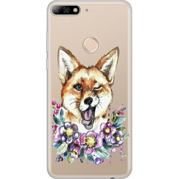 

Силиконовый чехол BoxFace Huawei Y7 Prime 2018 Winking Fox (33373-cc13)