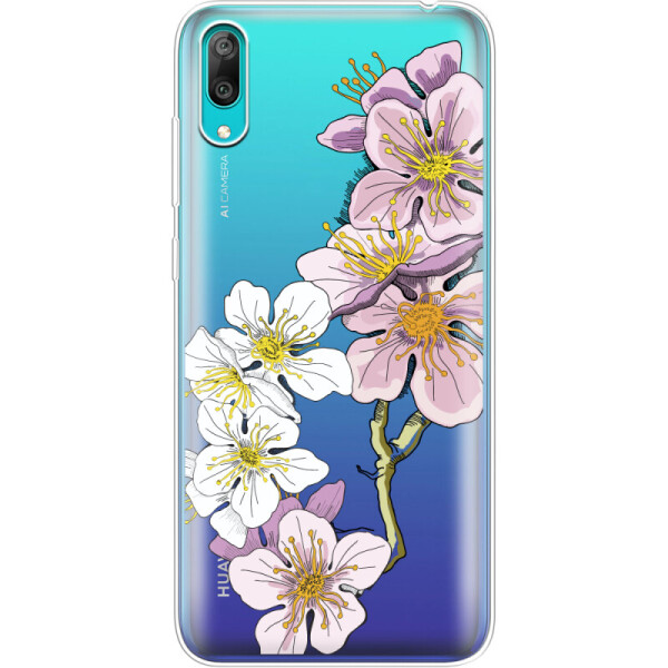 

Силиконовый чехол BoxFace Huawei Y7 Pro 2019 Cherry Blossom (36651-cc4)