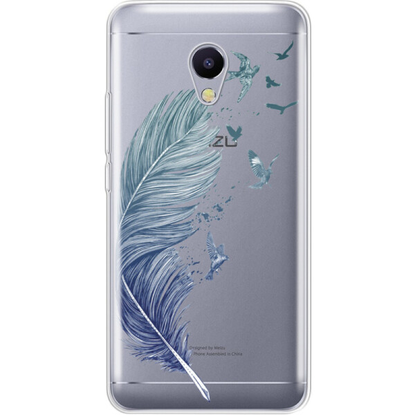 

Силиконовый чехол BoxFace Meizu M5s Feather (29620-cc38)