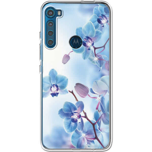 

Силиконовый чехол BoxFace Motorola One Fusion Plus Orchids (40947-rs16)