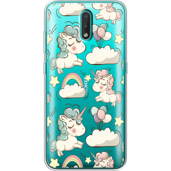 

Силиконовый чехол BoxFace Nokia 2.3 Unicorns (38931-cc2)