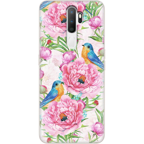 

Силиконовый чехол BoxFace OPPO A5 2020 Birds and Flowers (38519-up2376)