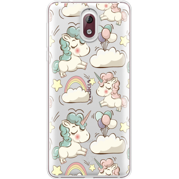 

Силиконовый чехол BoxFace Nokia 3.1 Unicorns (35753-cc2)