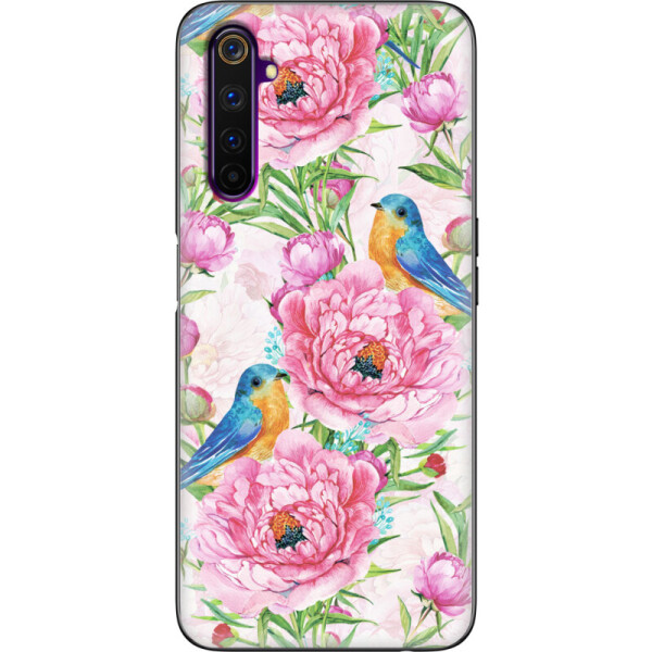 

Силиконовый чехол BoxFace Realme 6 Pro Birds and flowers (39943-up2376)