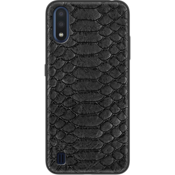 

Кожаный чехол BoxFace Samsung A015 Galaxy A01 Reptile Black (38839-lc6)