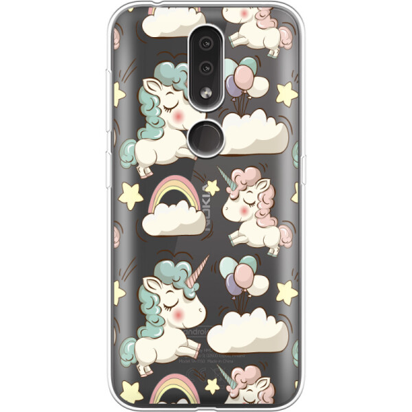 

Силиконовый чехол BoxFace Nokia 4.2 Unicorns (37209-cc2)